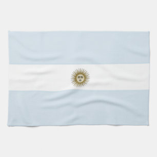 Argentinische Flagge Handtuch