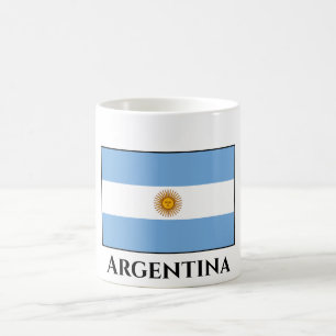 argentinische Flagge Kaffeetasse