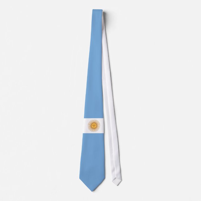 Argentinische Flagge Krawatte (Vorderseite)
