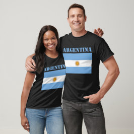 Argentinische Flagge Meisterschaft Fußball Fußball T-Shirt