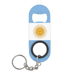 Argentinische Flagge Mini Flaschenöffner