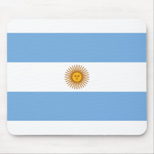 Argentinische Flagge Mousepad