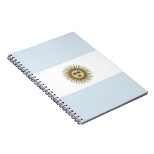 Argentinische Flagge Notizblock