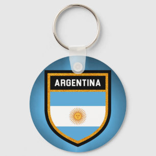 Argentinische Flagge Schlüsselanhänger