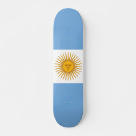 Argentinische Flagge Skateboard