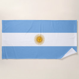 Argentinische Flagge Strandtuch