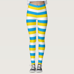 argentinische Flagge Streifen Land Symbol blau wei Leggings