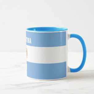 Argentinische Flagge Sun Mai - Lieblingsspielernum Tasse