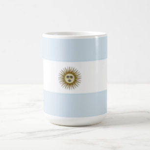 Argentinische Flagge Tasse