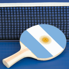 Argentinische Flagge Tischtennis Schläger