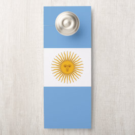 Argentinische Flagge Türanhänger