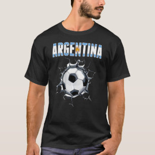 Argentinische Fußballfans - Argentinischer Fußball T-Shirt
