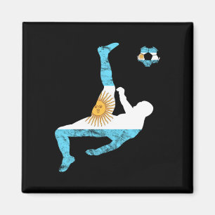 Argentinische Fußballmannschaft Sonne Von Mai Buen Magnet