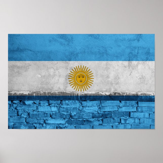 Argentinische Mauer Poster (Vorne)