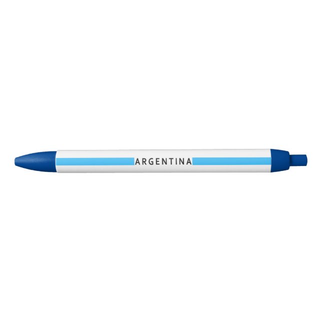 Argentinische Minimalflagge Kugelschreiber (Vorderseite)