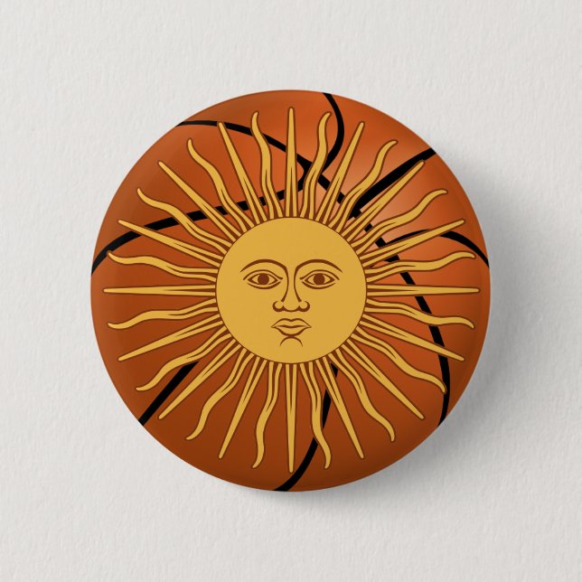 Argentinische Nationalmannschaft Button (Vorderseite)