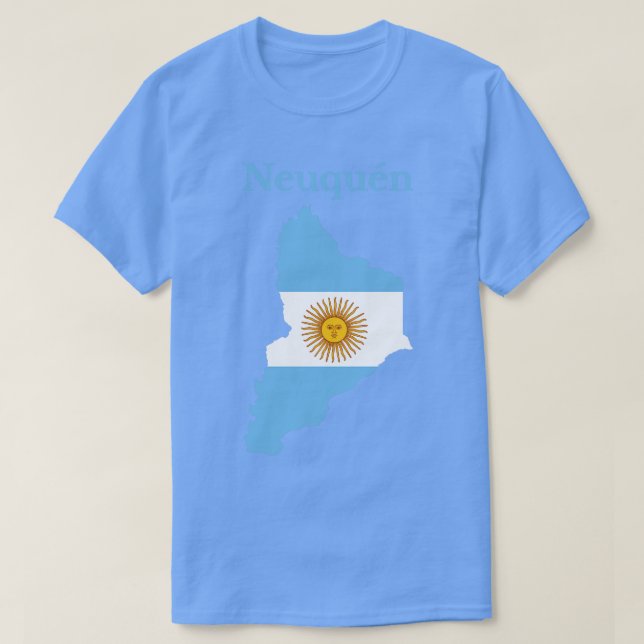 Argentinische Provinz Neuquen T-Shirt (Design vorne)