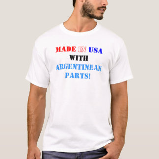 Argentinische Teile T-Shirt
