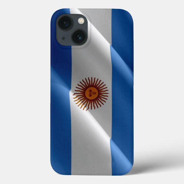 argentinische Wachsflagge Case-Mate iPhone Hülle (Rückseite)