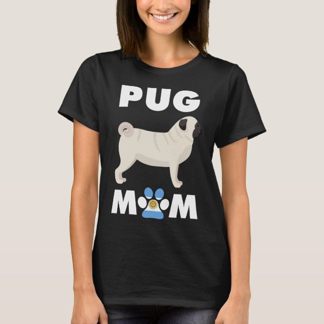 Argentinischer Dogge Mops-Mutter Essential  812 T-Shirt (Vorderseite)