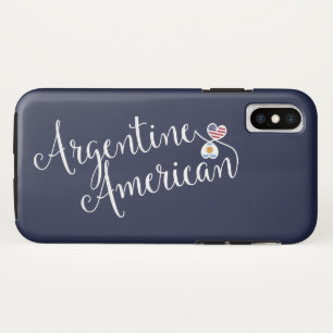 argentinischer Fall für amerikanische Herzklopfen Case-Mate iPhone Hülle