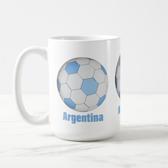 Argentinischer Fußball  Kaffeetasse (Links)