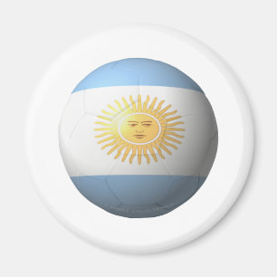 Argentinischer Fußball Magnet