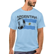 Argentinischer Fußball-T - Shirt
