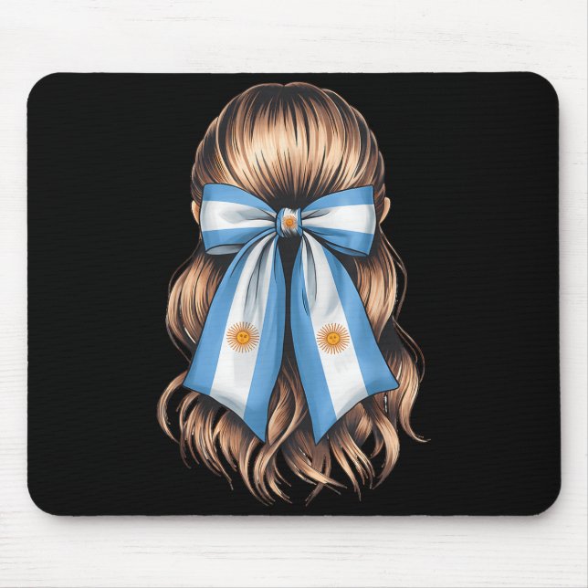Argentinischer Stolz argentinische Flagge  Mousepad (Vorne)