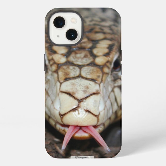 Argentinischer Tegu iPhone Hülle (Rückseite)