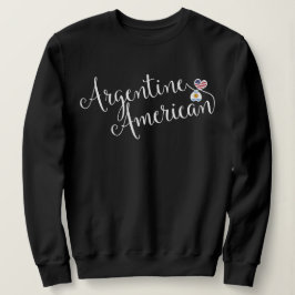 Argentinisches amerikanisches Strickhemd Sweatshirt