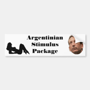 Argentinisches Anregungs-Paket Autoaufkleber