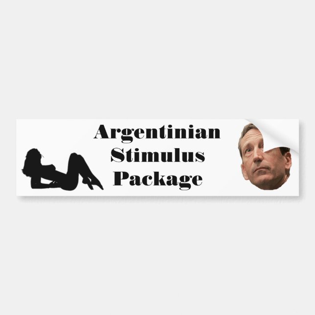 Argentinisches Anregungs-Paket Autoaufkleber (Vorne)