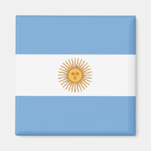 Argentinisches Flaggenmagnet Magnet