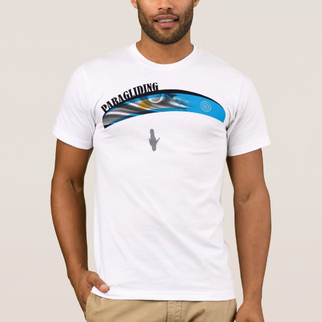 ARGENTINISCHES pontocentral PARAGLIDING T-Shirt (Vorderseite)