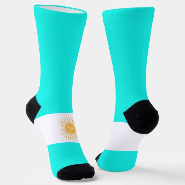 Argentinisches Wappen Socken (Gewinkelt)
