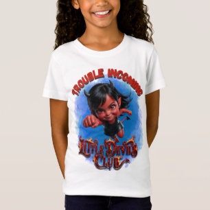 Ärger kommt Kleiner Teufelsclub Süßer Teufel Mädch T-Shirt