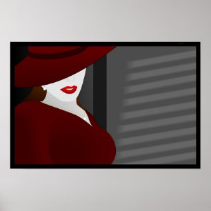 Ärger lief in mein Leben Poster