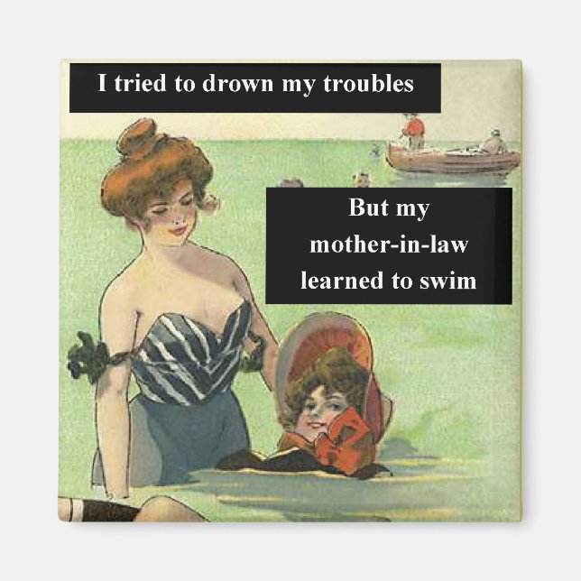 Ärger mit der Schwiegermutter Magnet (Vorne)