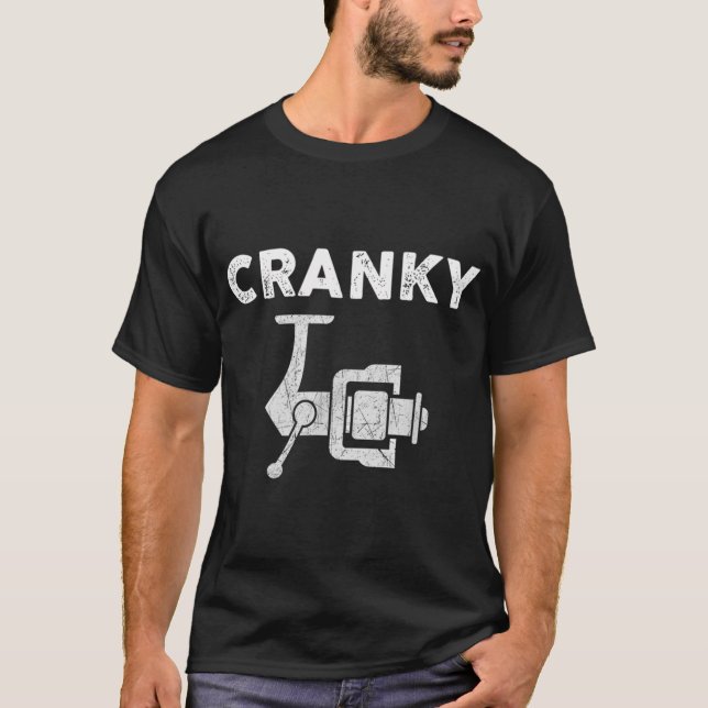 Ärgerliche Angelrolle T-Shirt (Vorderseite)