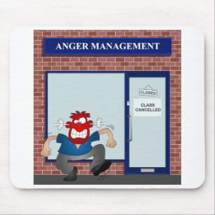 Ärgermanagement Mousepad