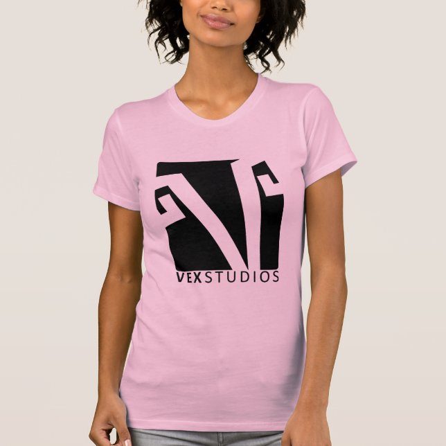 Ärgern Sie Studio-rosa Trägershirt T-Shirt (Vorderseite)