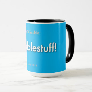 Ärgerzeug! - auf Blau Tasse