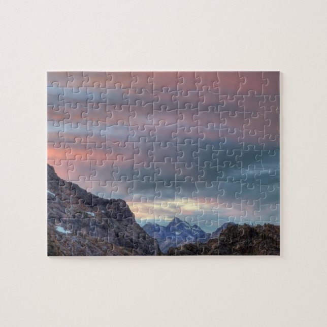 Argonaut Peak, Sonnenuntergang Puzzle (Horizontal)