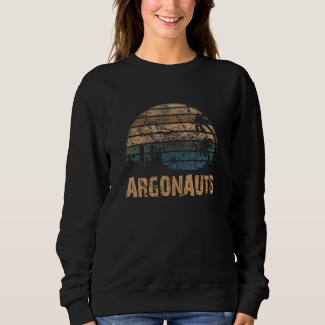 Argonauts Vintage Sunset Distressed Sweatshirt (Vorderseite)