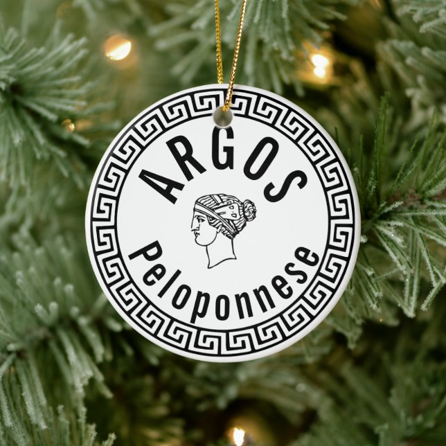 Argos - Peloponnes (Griechenland) Keramik Ornament (Baum)
