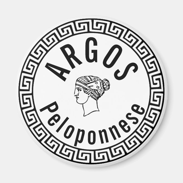Argos - Peloponnes (Griechenland) Magnet (Vorne)