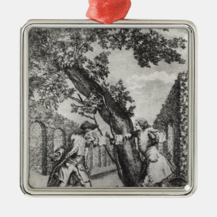 Argument zwischen Jean-Jacques Rousseau Ornament Aus Metall