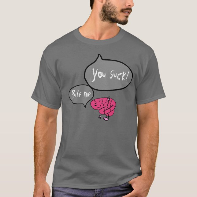 Argumentierung mit Ihrem Gehirn T-Shirt (Vorderseite)