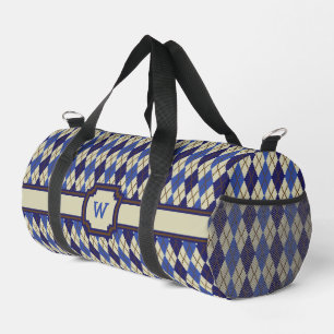Argyle-Blätterteig Blueberry Scone Duffle Bag